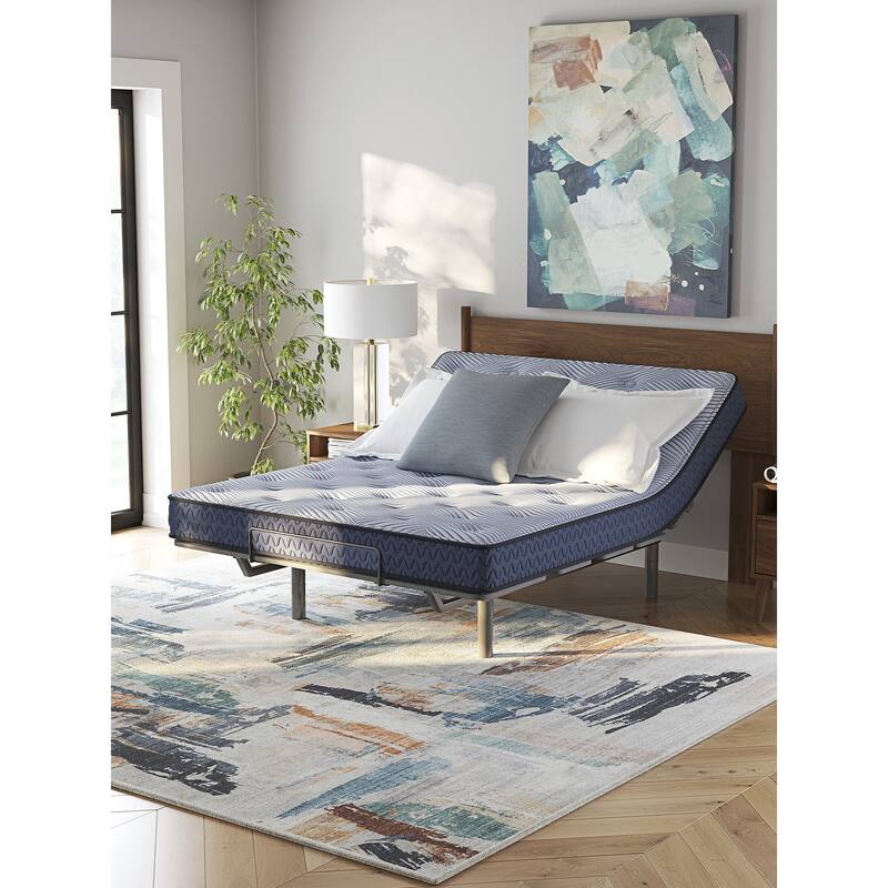 Signature Design by Ashley Peak 2.0 Bonnell Light Blue Mattress