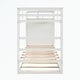 preview thumbnail 46 of 51, Hardwood Twin Over Twin Bunk Bed with Trundle and Staircase