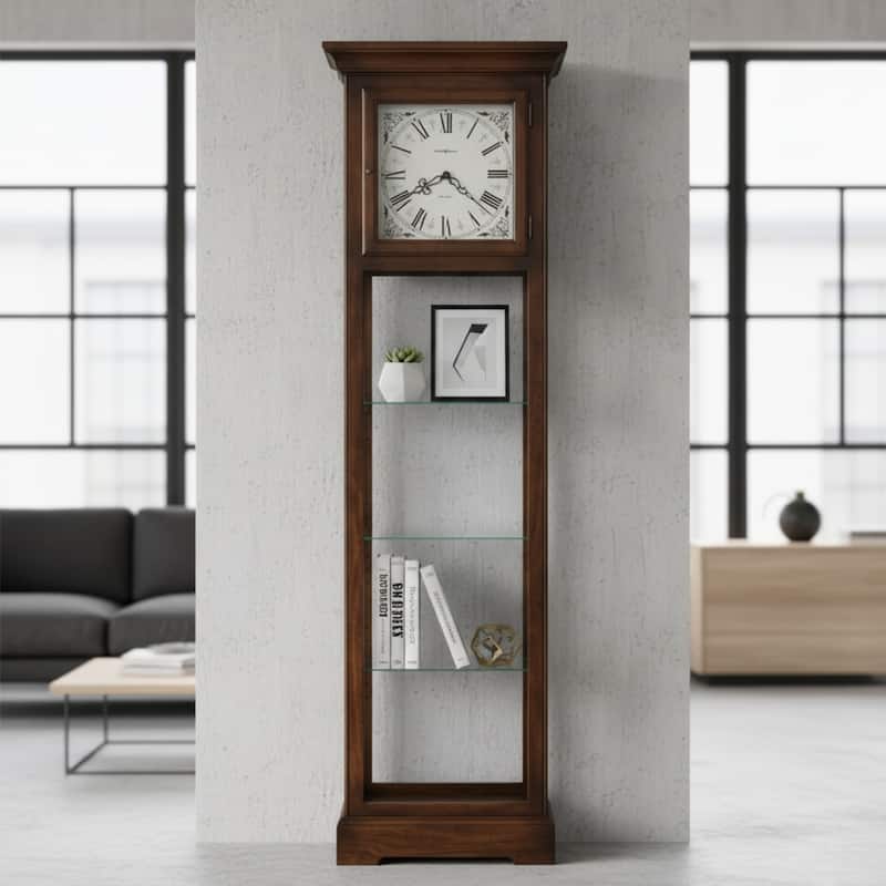 Howard Miller Le Rose Floor Clock - Hampton Cherry