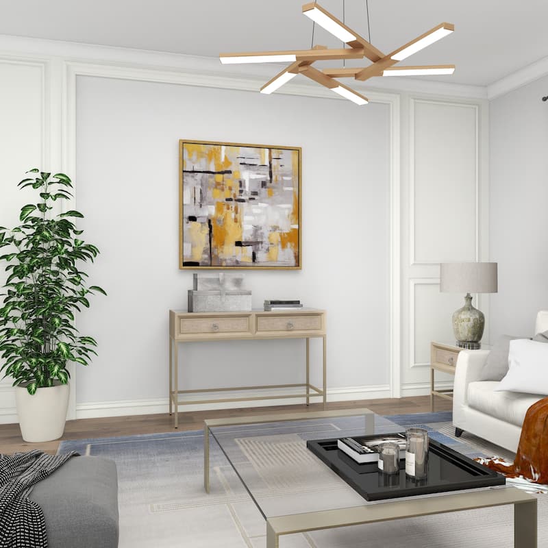 Gray, Silver or Gold Leather Handmade Cowhide Storage Box with Silver Foil Accents (Set of 2)