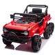 preview thumbnail 9 of 37, 12V Kids Ride On 6-Wheel Electric Truck Car W/Parents Control ,Six-Wheel Suspension,Four motors,Power Display,Searchlight