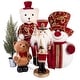 preview thumbnail 5 of 3, Nutcracker Christmas Decoration - 4.7 x 5.5 x 16.1"