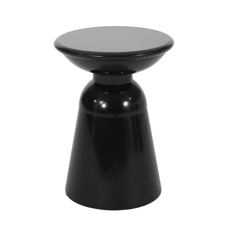 Outdoor Metal end table -Large