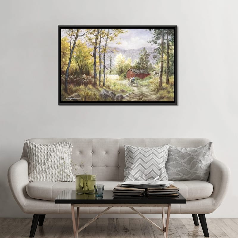 iCanvas "Friends" by Nicky Boehme Framed Canvas Print