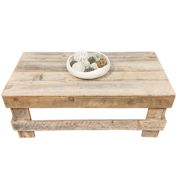 Handmade Del Hutson Designs Barnwood Coffee Table. Opens flyout.