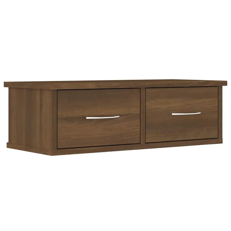 vidaXL Wall Cabinet Oak Engineered Wood Standard Wall Cabinet