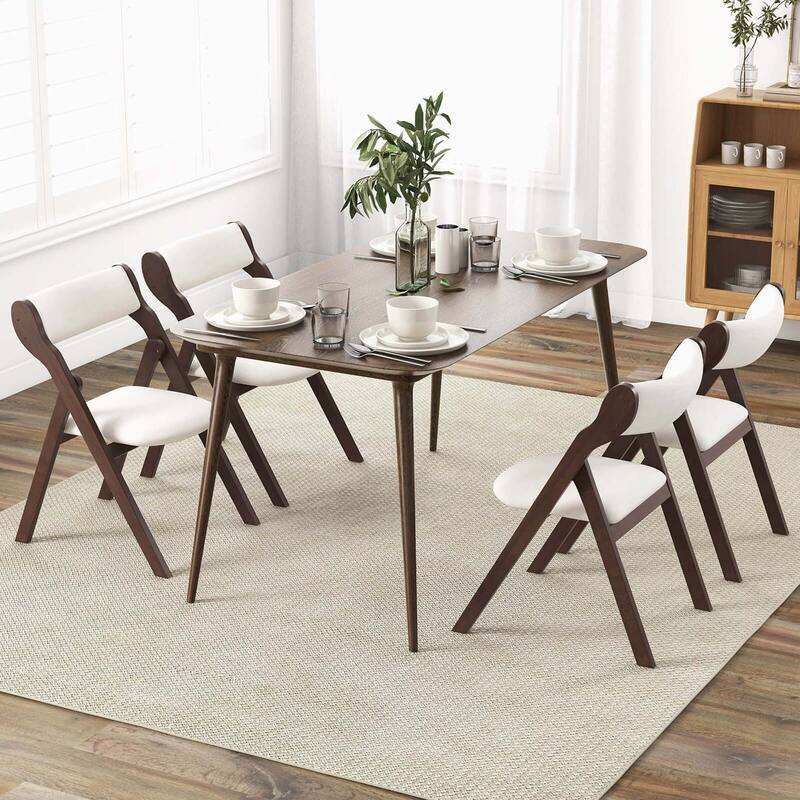2/4PCS Folding Dining Chairs Foldable Accent Chairs Modern Side Chairs