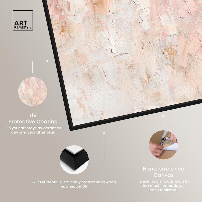 Impasto Layers Canvas by Art Remedy