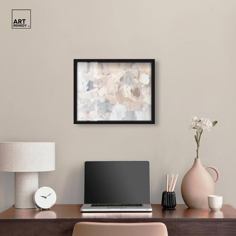 Soft Colors Fade I Shadowbox by Art Remedy