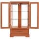 preview thumbnail 21 of 73, GDFStudio - Traditional Storage Lighted Curio Display Cabinet with Glass Doors and Drawer