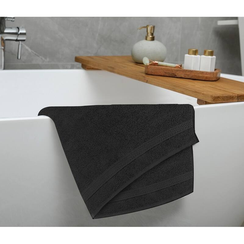 A1HC Bath Towel Set, 500 GSM Duet Technology 100% Ring Spun Cotton, Oeko-Tex Green Certified, Ultra Soft, Quick Dry