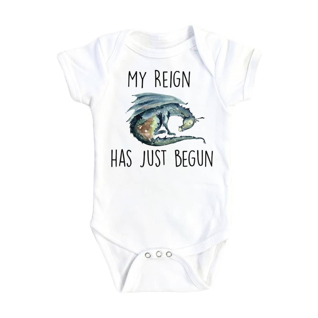 Dragon Green - Baby Boy Girl Clothes Infant Bodysuit Funny Cute Newborn