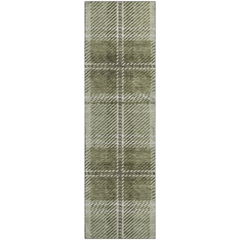 Premium Washable Super Soft Plaid Mayfield Rug