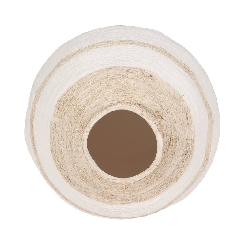 Sagebrook Home Striped Woven Textured Vase, Multi, Round