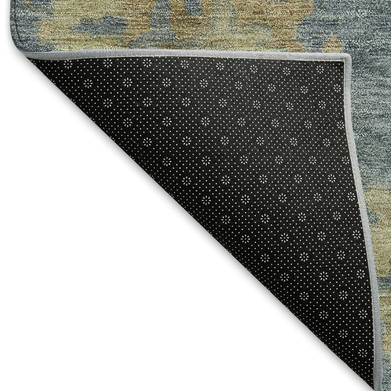 Machine Washable Indoor/ Outdoor Casual Traditional Chantille Rug