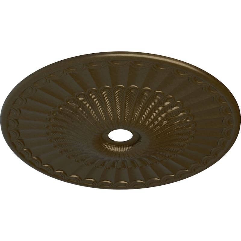 36 5/8"OD x 3 5/8"ID x 2 3/8"P Galveston Ceiling Medallion