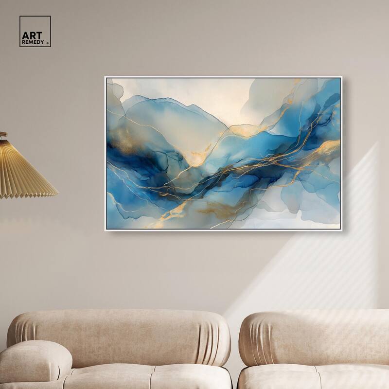 Postmodern Flow II Canvas by Art Remedy