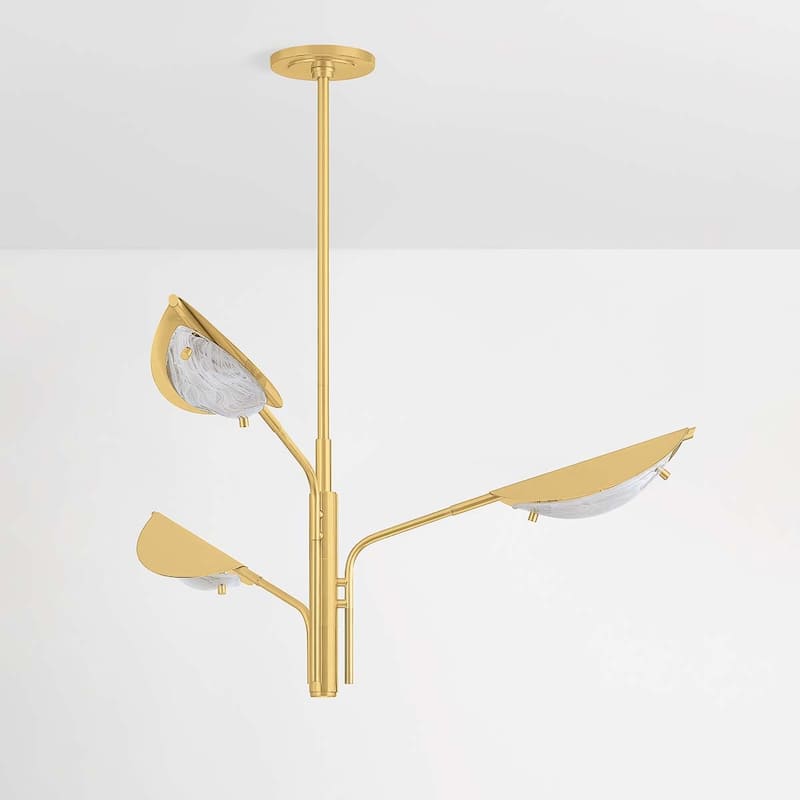 Hudson Valley Lighting 7503 Levin 3 Light 40" Wide Chandelier with