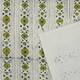 Option Floral Bagh- Light Green, Blue