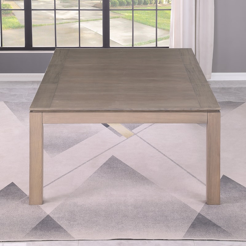 Olivia GreyWash Ash 8ft Billiard Slate Pool Table with dining top