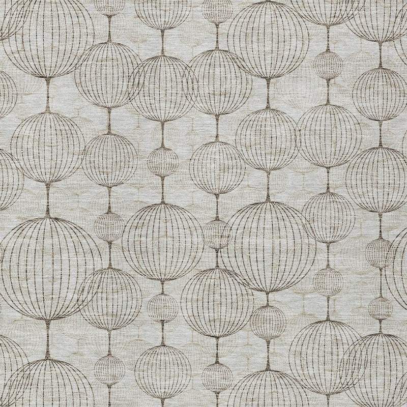 HomeRoots Geometric Transitional Rectangle Outdoor Rug