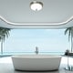 preview thumbnail 2 of 19, Exhaust Fan, Ultra Quiet 110 CFM 1.5 Sones Ventilation Exhaust Bathroom Fan with Light and Nightlight, 3 Years Warranty