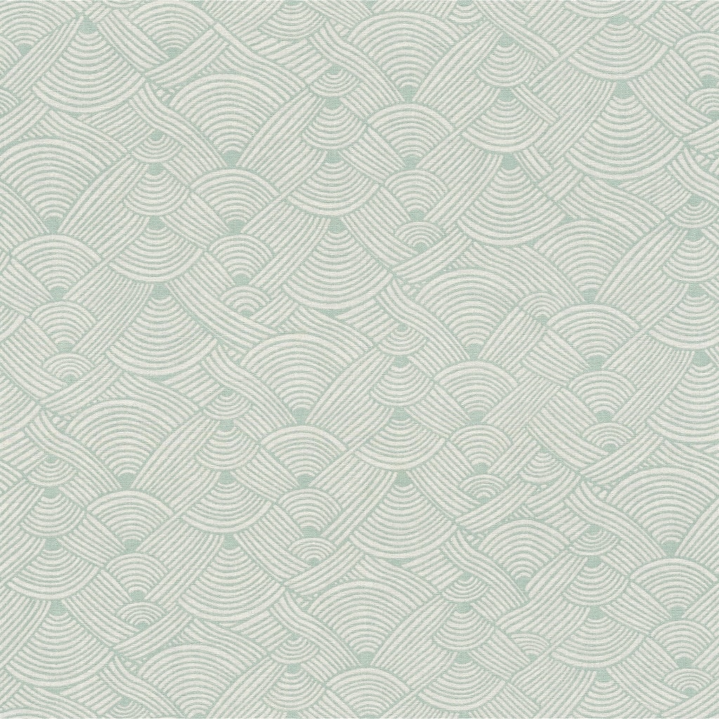 Galerie Wallcoverings Fusion Collection Geo Swirl Motif Non-woven Matte Wallpaper Roll