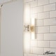 preview thumbnail 3 of 7, Hunter Lenlock Vanity Wall Light - Art Deco, Damp Rated