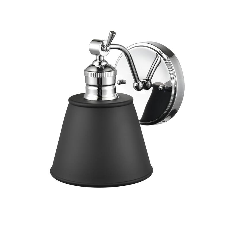 Millennium Lighting Layne 1 Light Wall Sconce in Modern Gold or Chrome Finish