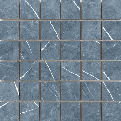 The Tile Life Opera 2x2 Blue Porcelain Floor & Wall Tile