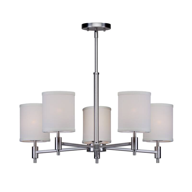 Forte Lighting 5 Light 25" Wide Chandelier