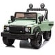 preview thumbnail 12 of 34, 24V Kids Ride-On Land Rover Defender with Remote Control, Four-Wheel Suspension, Dual 55W Motors, Bluetooth, MP3, Ages 3-7 Green