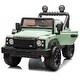 preview thumbnail 29 of 58, Licensed 2015 Land Rover Defender 90,24V Kids Ride On XXL Car W/Parents Control,Bluetooth,MP3,Power display,LED Lights Black