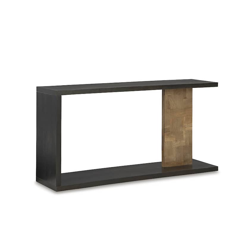 Signature Design by Ashley Camlett Brown Console Sofa Table - 58.13" W x 15.88" D x 30.25" H