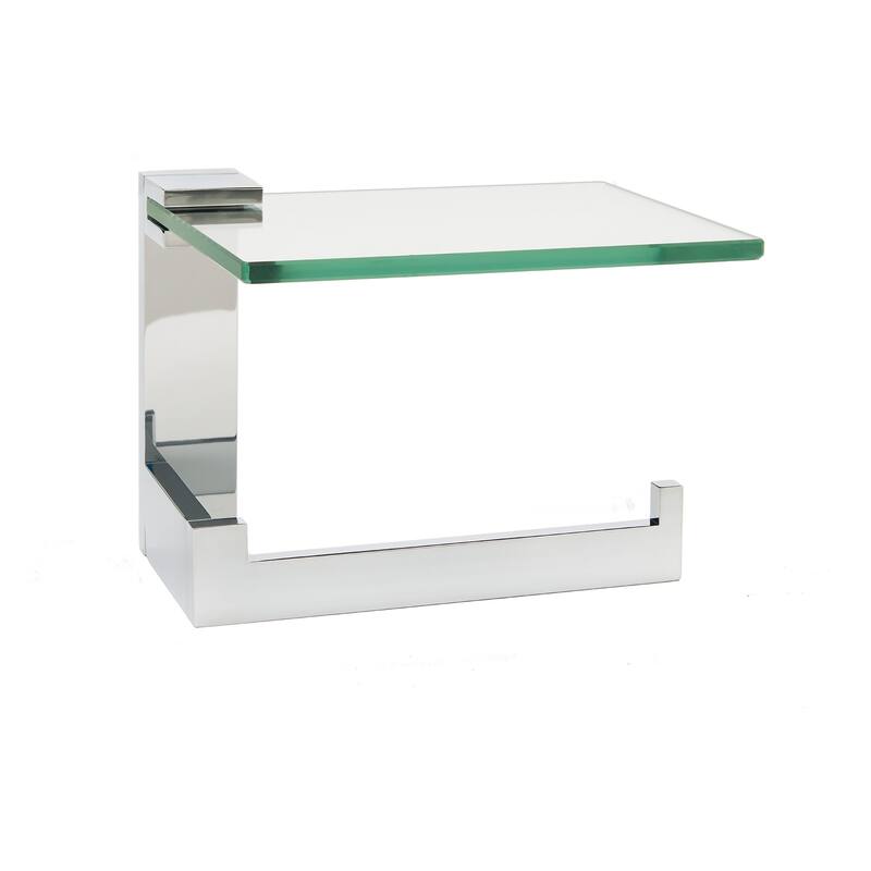 Alno A6465R Linear 6" Wide Solid Metal Euro Modern Right Hand Slide - Polished Chrome