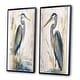 preview thumbnail 3 of 5, Designart "Heron By The Waterside Watercolour I" Animals Wall Art Décor Gallery Wall Set For Home Decor