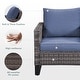 preview thumbnail 57 of 104, Gymojoy Outdoor Fire Pit Conversation Set, Patio Furniture with Cushions