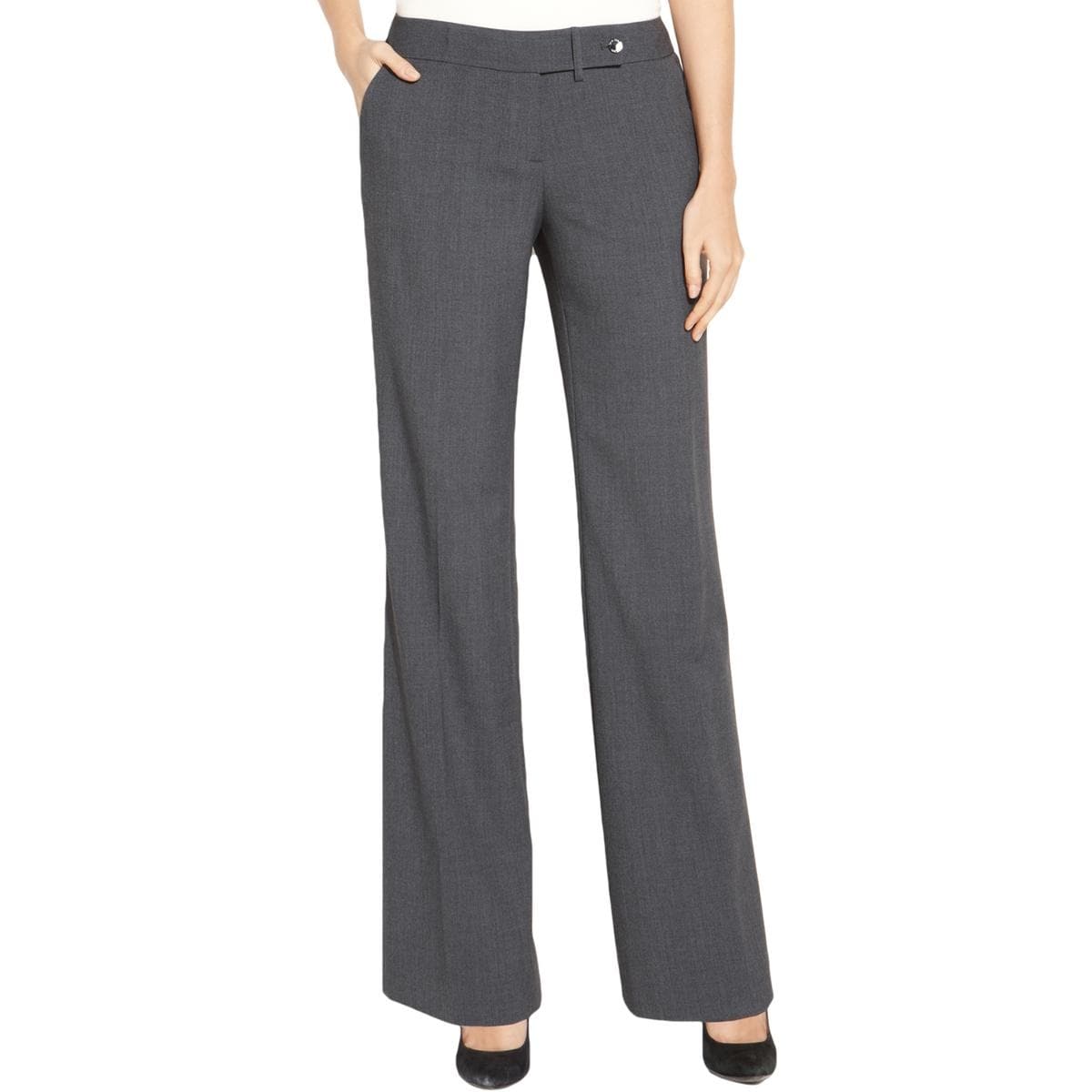 calvin klein women's classic fit dress pants