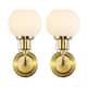 Option Satin Brass/Opal