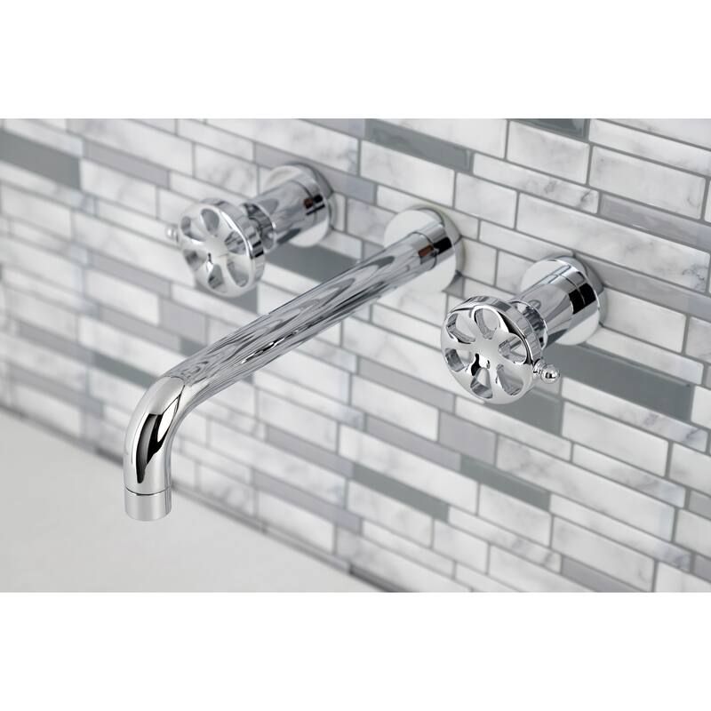 Belknap 3-Hole Wall Mount Roman Tub Faucet