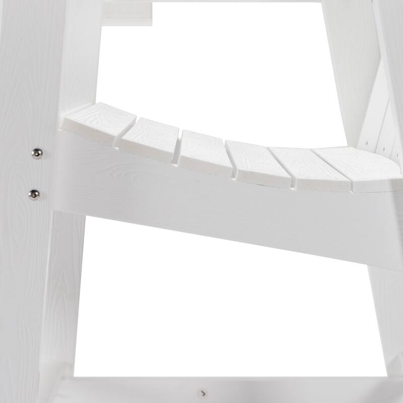 Tall Adirondack Chairs Set of 2 with handrails and connecting plates - 28.3"L x 22.6"W x 48.8"H