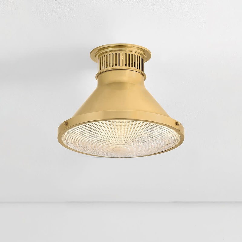 Hudson Valley Lighting MDS2402 Highclere 13" Wide Semi-Flush Ceiling
