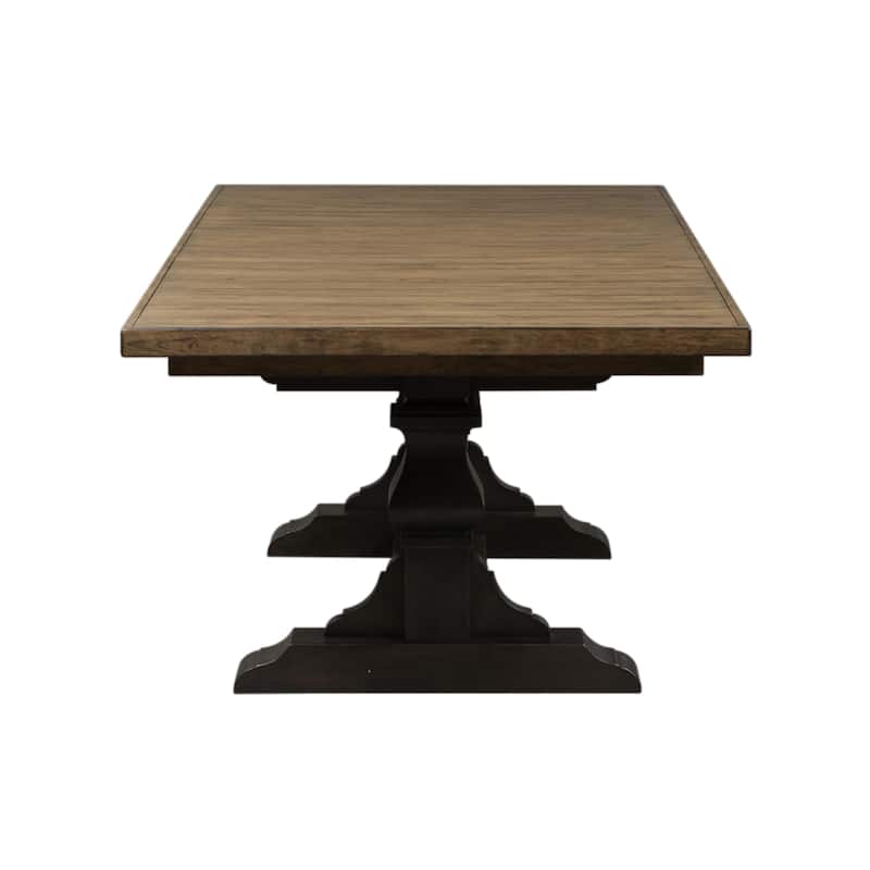 Harvest Home Chalkboard Trestle Table