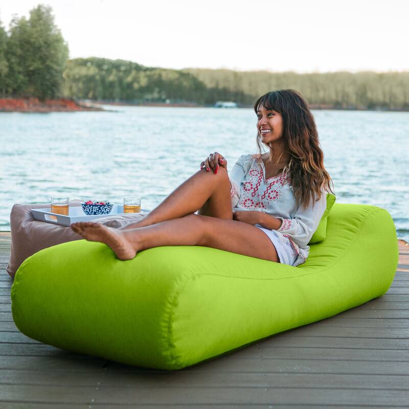 Jaxx Arlo Outdoor Bean Bag Lounge with Pillow