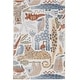 preview thumbnail 1 of 9, Nourison Astra Machine Washable Animal Print Area Rug 3' 3" x 5' - Ivory - Rectangle