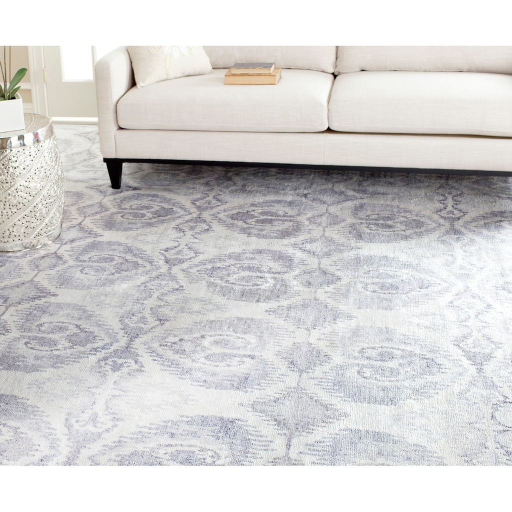 SAFAVIEH Couture Hand-knotted Tibetan Gentjana Modern Wool Rug
