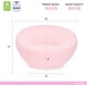 preview thumbnail 2 of 4, Evolur Barbie I'm Unstoppable Kid's Couch in Pink