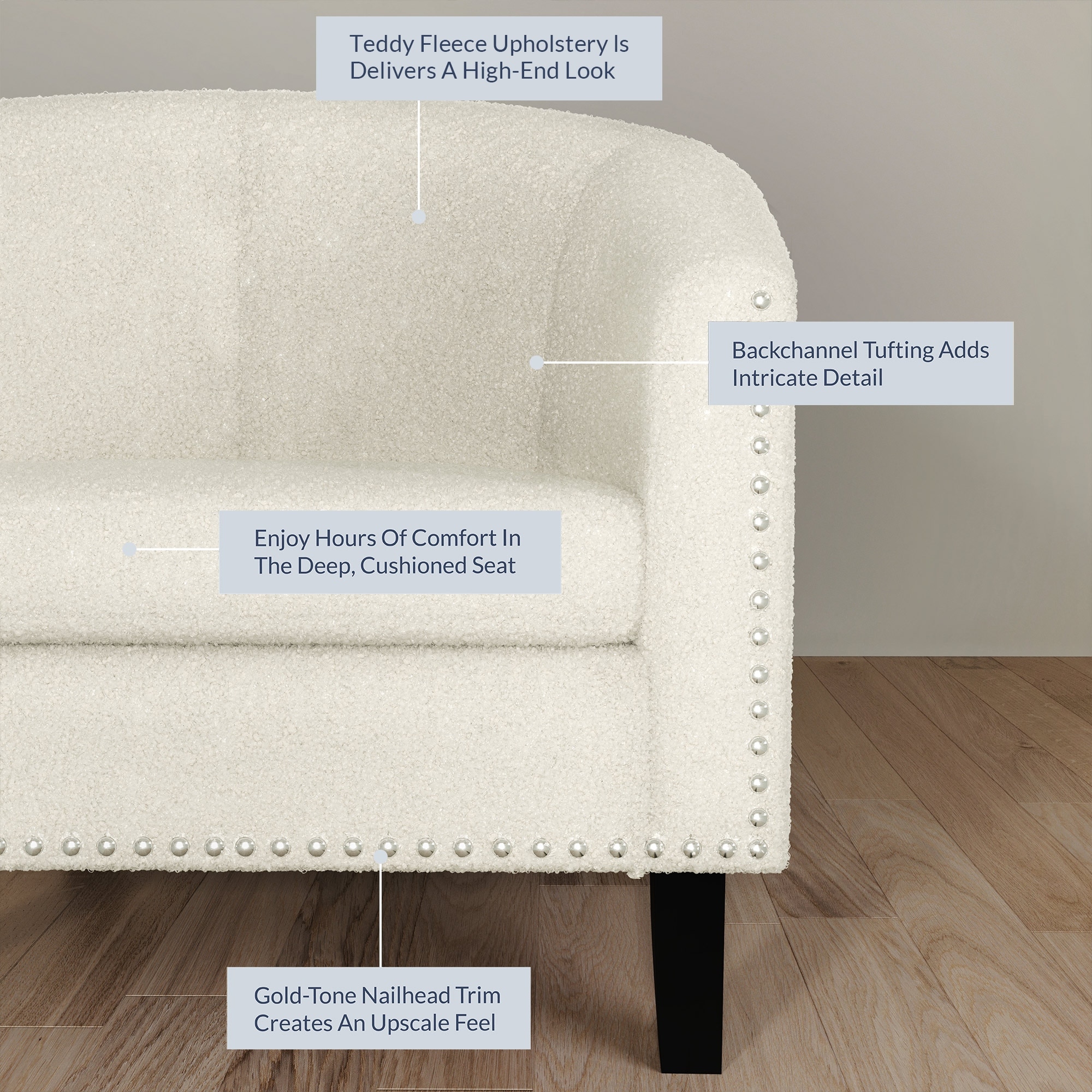 Ilene hot sale barrel chair