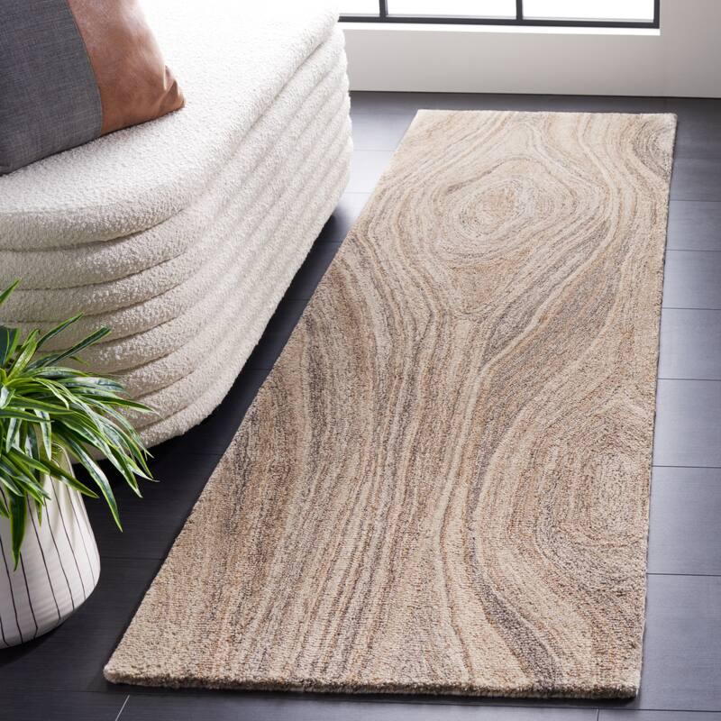 SAFAVIEH Handmade Abstract Abhilasha Modern Wool Rug