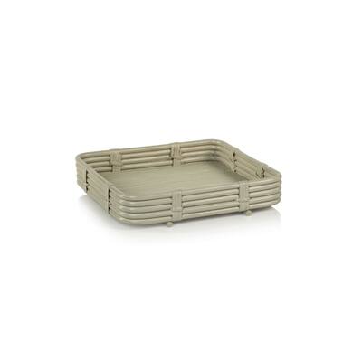 Danao 11.5" Long Rattan Serving Trays, Set of 2